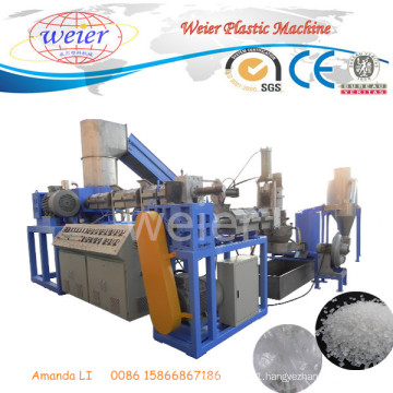 China Supplier Double Stage PP PE Film Compactor Plastic Granulator